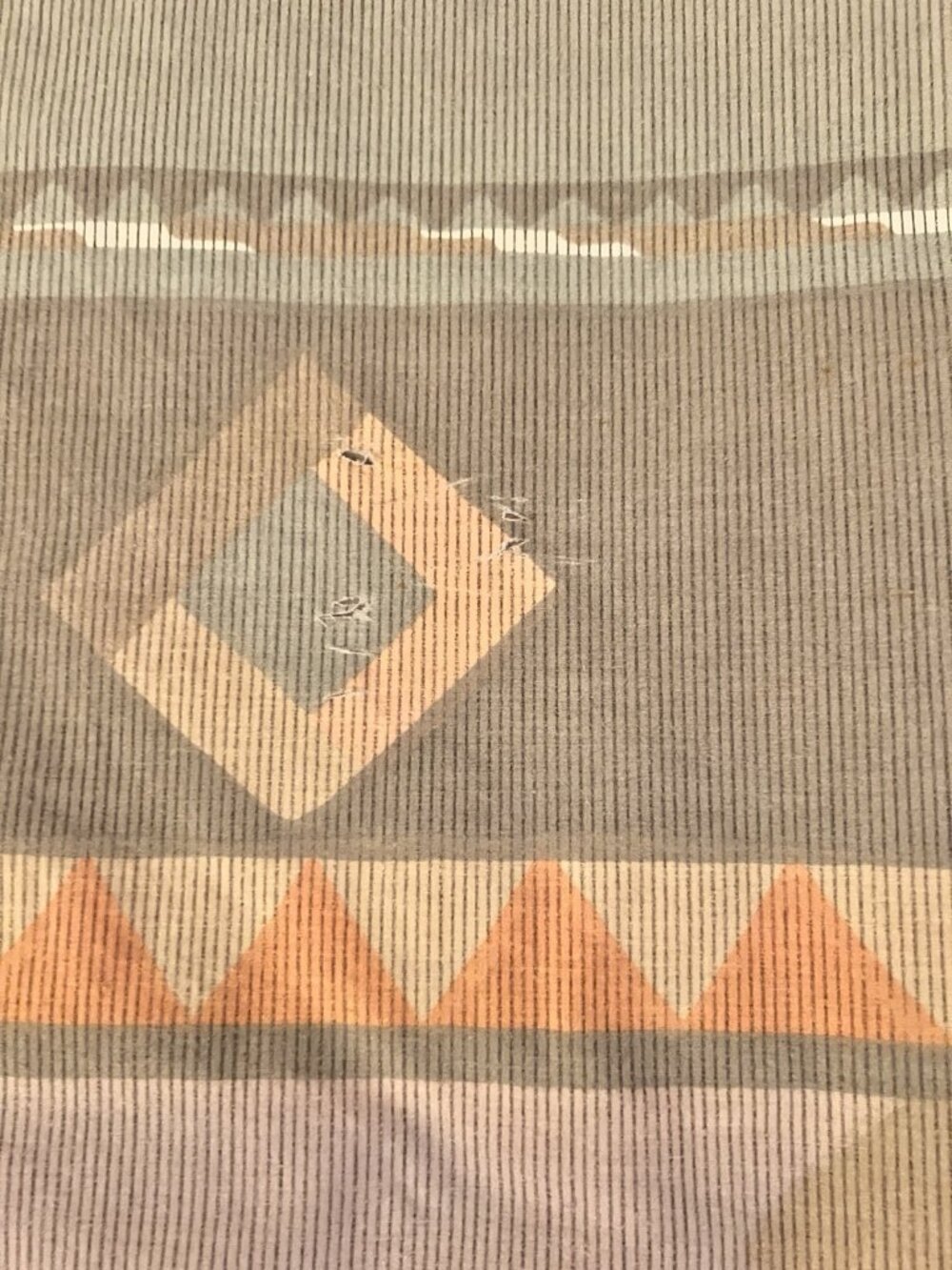 QUEEN Flat + 2 Std Pillowcases Collier Campbell "ZUNI" Southwest Sheet Set USA - Picture 14 of 15